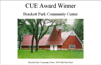 Brackett Park page, top