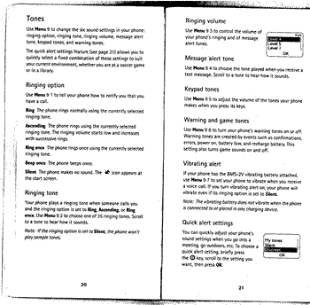 Original Nokia instructions